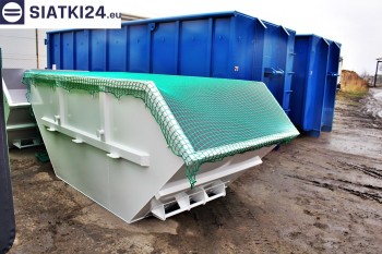 Siatki Zakopane - Siatka przykrywająca na kontener - zabezpieczenie przewożonych ładunków dla terenów Zakopanego