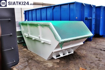 Siatki Zakopane - Siatka przykrywająca na kontener - zabezpieczenie przewożonych ładunków dla terenów Zakopanego