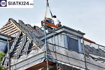 Siatki Zakopane - Siatka zabezpieczająca na rusztowania; siatki do zabezpieczenia balustrad i całego rusztowania dla terenów Zakopanego